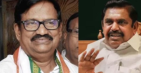 கே.எஸ்.அழகிரி - முதல்வர் பழனிசாமி: கோப்புப்படம்