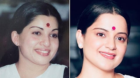 இணையத்தில் வரவேற்பு பெற்ற கங்கணா ரணாவத் லுக்