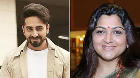 சினிமாவில் புதிய பாதையைத் திறந்துள்ளீர்கள் ஆயுஷ்மான் குரானா: குஷ்பு புகழாரம்