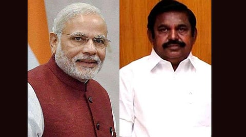 பிரதமர் மோடி - முதல்வர் பழனிசாமி: கோப்புப்படம்