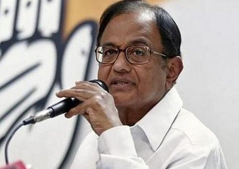 காங்கிரஸ் மூத்த தலைவர் ப.சிதம்பரம் : கோப்புப் படம்.