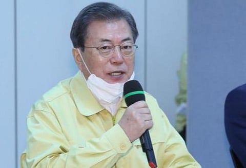 தென் கொரிய அதிபர் மூன் ஜே இன்