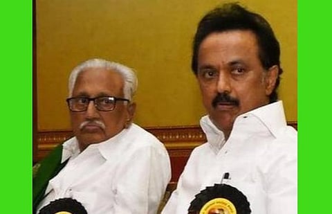 அன்பழகன் உடல்நிலை; பிறந்த நாள் கொண்டாட்டம் இல்லை: தொண்டர்கள் வாழ்த்து கூற வரவேண்டாம்- ஸ்டாலின் வேண்டுகோள்