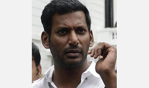 விஷாலின் கால்ஷீட் இருப்பதாக கூறி பண மோசடி செய்தவர் கைது