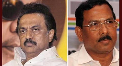 மு.க.ஸ்டாலின் - அமைச்சர் பாண்டியராஜன்: கோப்புப்படம்