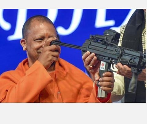 தேசவிரோத கோஷங்களில் ஈடுபடும் பாவச்செயலைச் செய்பவர்கள் யார்?: கல்லூரி ஆசிரியர்களுக்கு யோகி ஆதித்யநாத் எச்சரிக்கை