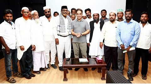 கமல்ஹாசனுடன் இஸ்லாமிய அமைப்பினர் திடீர் சந்திப்பு