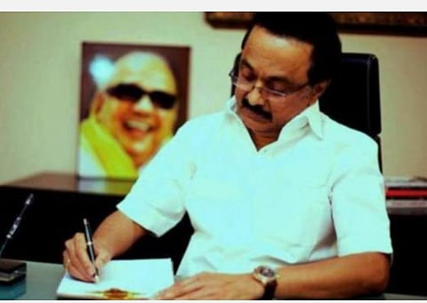 இனமான இமயம்; போய்வாருங்கள் பெரியப்பா’’ - தொண்டர்களுக்கு ஸ்டாலின் கடிதம்