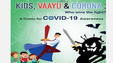 கரோனா விழிப்புணர்வு: காமிக்ஸ் புத்தகம் வெளியிட்ட மத்திய அரசு
