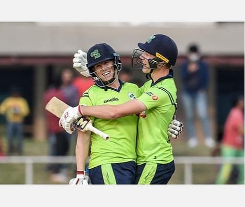 ரஷீத் கானின் அபார பேட்டிங்கினால் சூப்பர் ஓவர்; கெவின் ஓ பிரையனின் கடைசி பந்து சிக்சர்: அயர்லாந்துக்கு த்ரில் வெற்றி