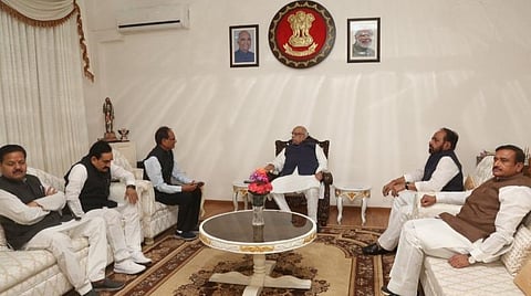 மத்திய பிரதேசத்தில் நம்பிக்கை வாக்கெடுப்பு: ஆளுநருக்கு பாஜக கோரிக்கை