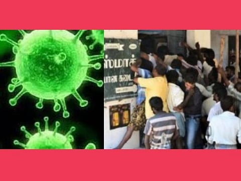 கரோனா பரவாமல் தடுக்க டாஸ்மாக் கடைகளை மூட வேண்டும்: உயர் நீதிமன்றத்தில் பொதுநல வழக்கு