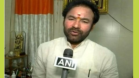 மத்திய உள்துறைஇணையமைச்சர் கிஷன் ரெட்டி : படம் | ஏஎன்ஐ.