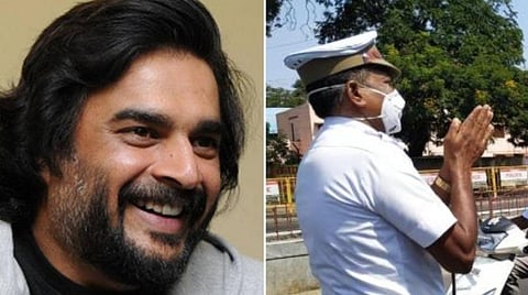 தமிழ்நாடு போலீஸுக்கு சல்யூட்: மாதவன்