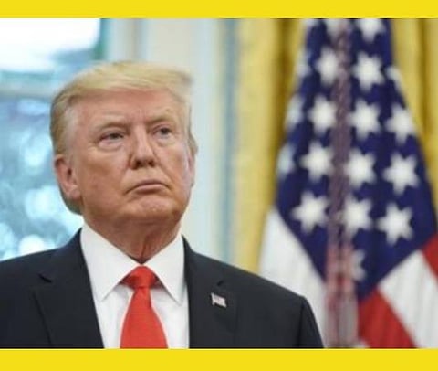 அமெரிக்க அதிபர் டொனால்ட் ட்ரம்ப் : கோப்புப்படம்