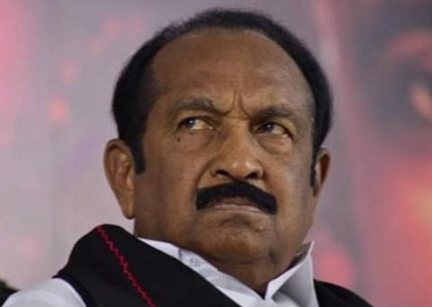 வைகோ: கோப்புப்படம்