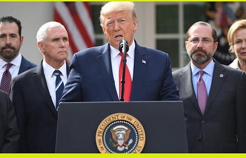 அமெரிக்க அதிபர் ட்ரம்ப் : கோப்புப்படம்