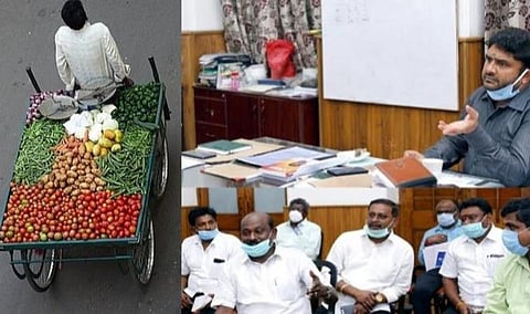 சென்னையில் 7000 நடமாடும் மளிகை மற்றும் காய்கறிக் கடைகள்: பொதுமக்கள் வெளியில் கூடுவதைத் தடுக்க வீடு தேடி வருகிறது