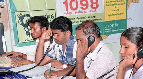 சைல்ட் ஹெல்ப்லைன் எண்ணில் 11 நாட்களில் 92,000 அழைப்புகள்