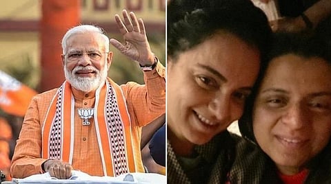 தேர்தலைத் தவிர்த்துவிட்டு மீண்டும் மோடியை பிரதமராக்குங்கள்: கங்கணா சகோதரி ட்வீட்