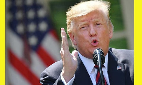 அமெரிக்க அதிபர் ட்ரம்ப் : கோப்புப்படம்