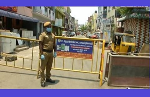 அடக்கம் செய்யப்பட்ட முதியவருக்கு கரோனா தொற்று இருந்தது கண்டுபிடிப்பு; சென்னை சிந்தாதிரிப்பேட்டையில் ஒரு தெரு முழுவதும் சீல்