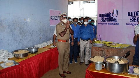 கரோனா தடுப்புப் பணி போலீஸாருக்கு தினமும் உணவு: தனியார் நிறுவனங்களுக்கு மதுரை காவல் ஆணையர் பாராட்டு