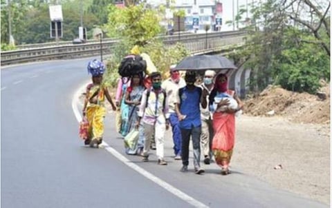 தெலங்கானாவிலிருந்து சொந்த ஊர் நோக்கி 3 நாள் நடந்த 12 வயது சிறுமி மரணம்