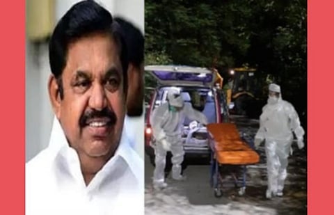 கரோனா தடுப்புப் பணியில் உயிர் துறக்கும் மருத்துவம், பிற துறை பணியாளர்களுக்கு ரூ.50 லட்சம் இழப்பீடு; குடும்பத்தில் ஒருவருக்கு அரசுப் பணி: முதல்வர் பழனிசாமி அறிவிப்பு