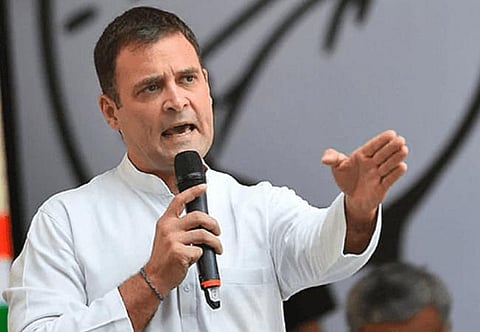 ராகுல் காந்தி : கோப்புப்படம்