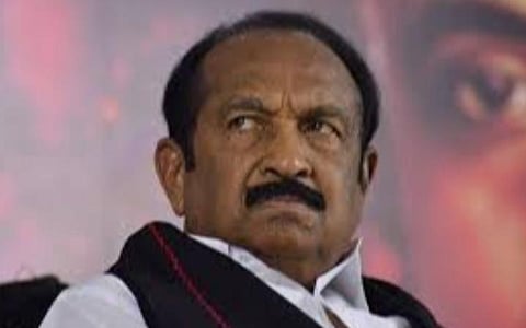 வைகோ: கோப்புப்படம்