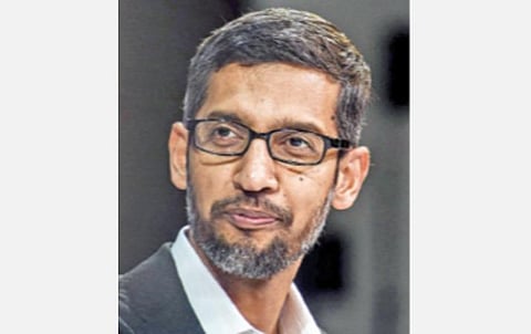 சுந்தர்பிச்சையின் கடந்த ஆண்டு வருமானம் ரூ.2,144 கோடி