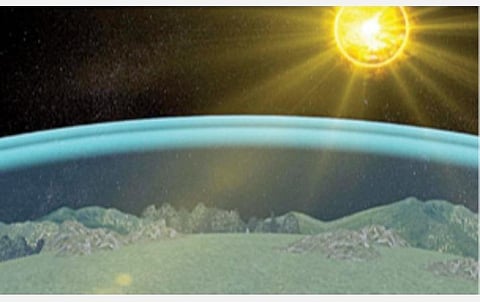 ஓசோன் படலத்தில் திடீரென உருவாகிய மிகப்பெரிய துளை தாமாக மூடிய அதிசயம்