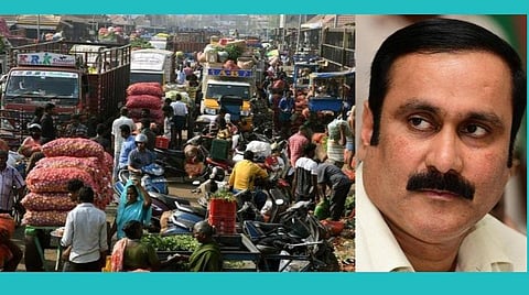 கரோனா நோய்த்தொற்று மையமாக உருமாறியுள்ள கோயம்பேடு சந்தை; சோதனையைத் தீவிரப்படுத்த வேண்டும்: அன்புமணி ராமதாஸ் எச்சரிக்கை