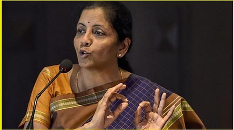 நிதியமைச்சர் நிர்மலா சீதாராமன் : கோப்புப்படம்