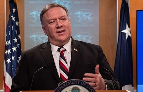 அமெரிக்க வெளியுறவுத்துறை அமைச்சர் மைக் பாம்பியோ: கோப்புப்படம்