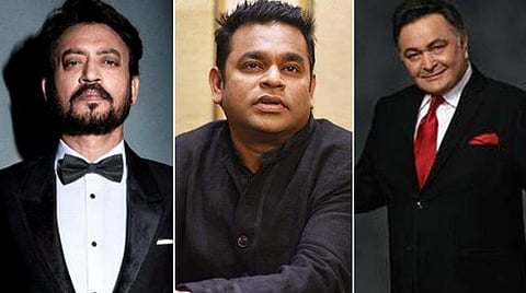 இர்ஃபான், ரிஷி கபூர் இறுதிச் சடங்கில் பங்கேற்க முடியாமல் போனது துரதிர்ஷ்டம்: ஏ.ஆர்.ரஹ்மான்