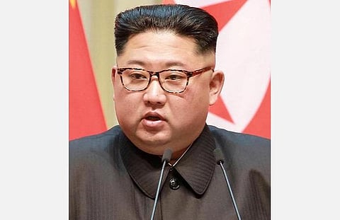 கரோனா வைரஸ்: சீனாவுக்குப் பாராட்டு தெரிவித்த வடகொரிய அதிபர் கிம்