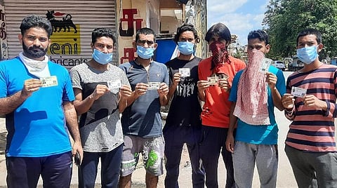 பாதிக்கப்பட்டுள்ள வடமாநில தொழிலாளர்கள்