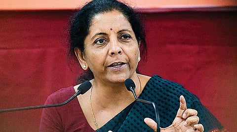 மத்திய நிதியமைச்சர் நிர்மலா சீதாராமன்: கோப்புப்படம்