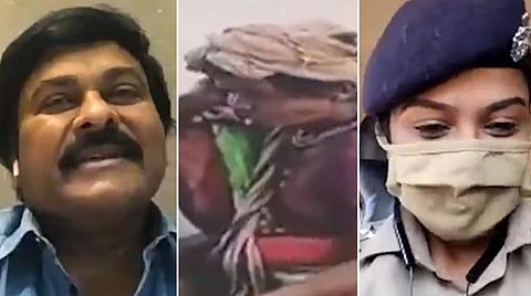 இரக்கமுள்ள அன்னையைப் பார்த்தேன்: ஒடிசா பெண் காவலரை வீடியோ கால் மூலம் பாராட்டிய சிரஞ்சீவி