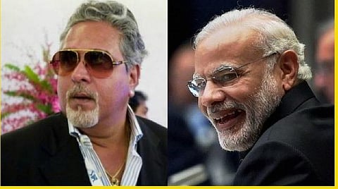 விஜய் மல்லையா, பிரதமர் மோடி: கோப்புப் படம்.