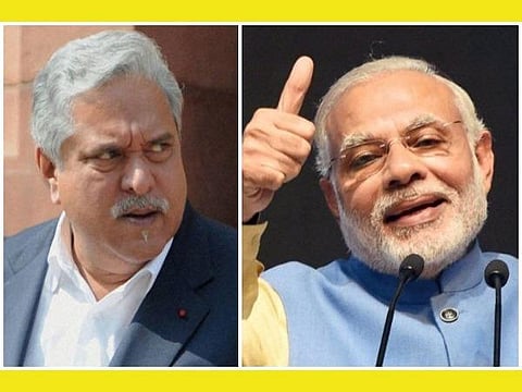 பிரதமர் மோடி, விஜய் மல்லையா: கோப்புப் படம்.