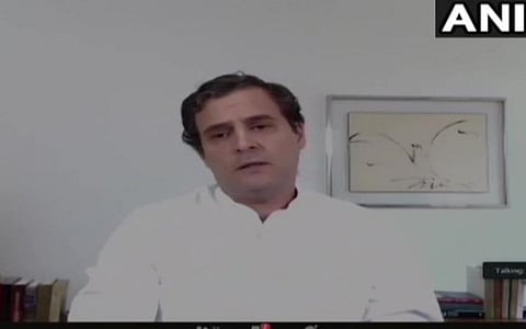 ஊரக வேலைவாய்ப்பு திட்டத்திற்கு 200 நாட்கள் சம்பளம்: ராகுல் காந்தி வலியுறுத்தல்