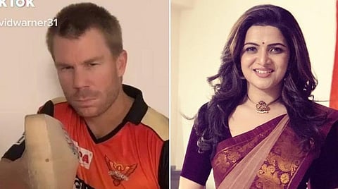 டேவிட் வார்னரின் டிக் டாக்குக்கு ரசிகையாய் மாறிய டிடி