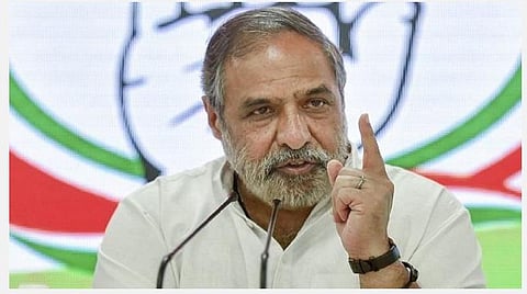 காங்கிரஸ் மூத்த தலைவர் ஆனந்த் சர்மா: கோப்புப்படம்