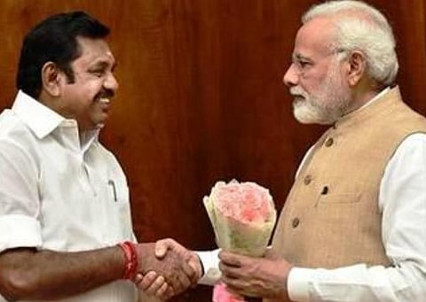 முதல்வர் பழனிசாமி - பிரதமர் மோடி: கோப்புப்படம்