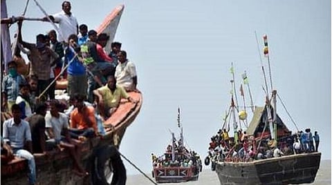 ஈரானில் தவிக்கும் 750 மீனவர்களை அரசு செலவில் அழைத்து வர வேண்டும்: தமிழ்நாடு மீனவர் உரிமை பாதுகாப்பு இயக்கம் கோரிக்கை