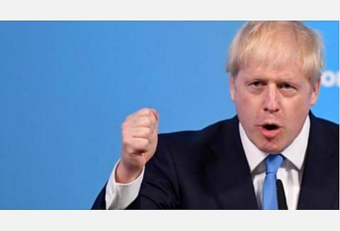 பிரிட்டன் பிரதமர் போரிஸ் ஜான்சன்.
