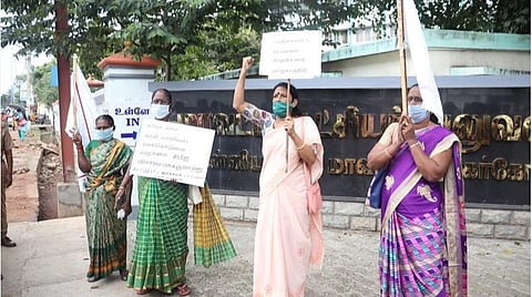 பெண்களை மிரட்டி மோசடி செய்த வழக்கில் காசியை 6 நாள் காவலில் எடுத்து மகளிர் போலீஸார் விசாரணை